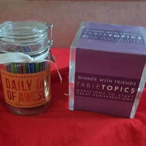 Two Fun Table Top, Conversation Starters, Family Games NWT  Great Gifts